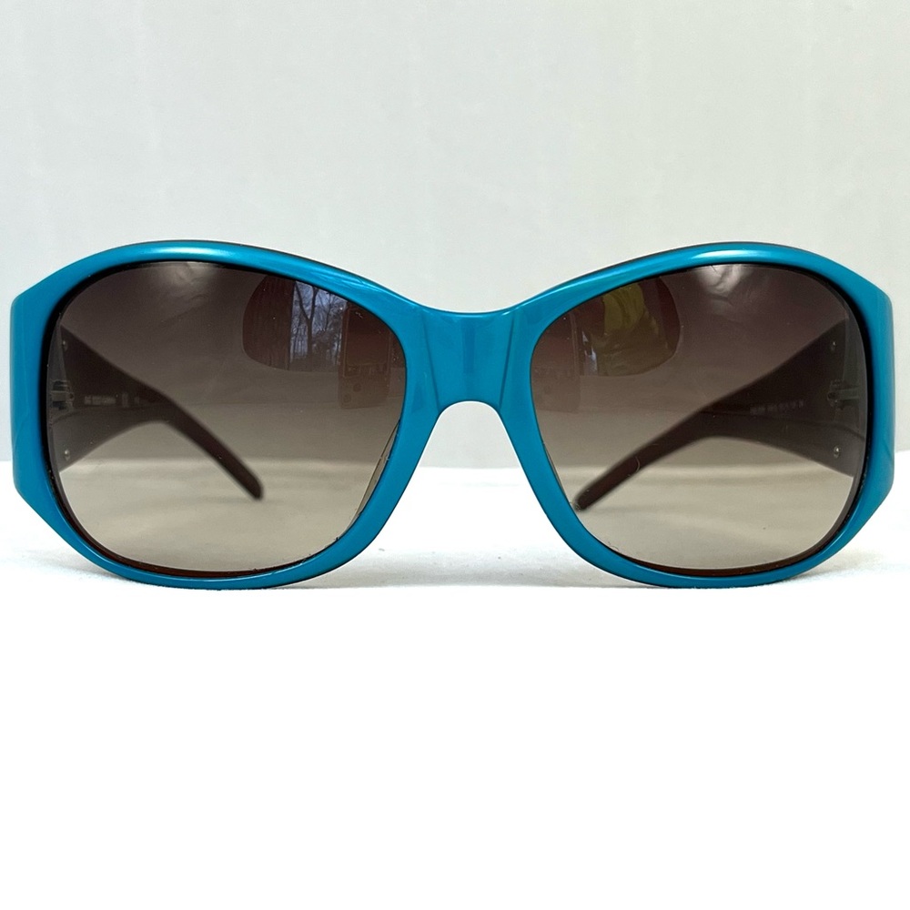 Dolce & Gabbana D&G 3008 595/13 Sunglasses Blue Brown Logo Gradient Lens 60mm